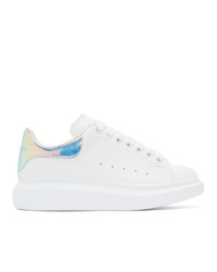 Alexander McQueen White And Multicolor Oversized Sneakers
