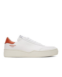 Article No. White And Orange 0517 1101 Sneakers