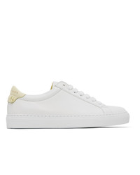 Givenchy White And Yellow Urban Street Sneakers