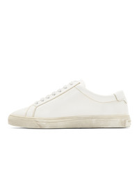 Saint Laurent White Andy Pins Sneakers