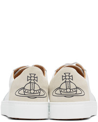 Vivienne Westwood White Apollo Trainer Low Sneakers