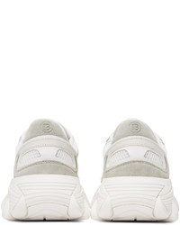 Balmain White B East Sneakers
