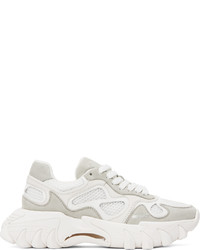 Balmain White B East Sneakers