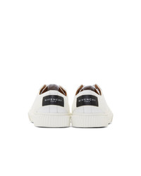 Givenchy White Basket Tennis Light Sneakers