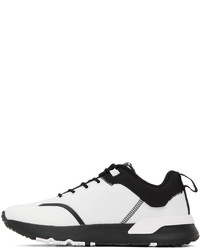 VERSACE JEANS COUTURE White Black Fondo Dynamic Sneakers