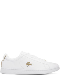 Lacoste White Carnaby Evo Sneakers