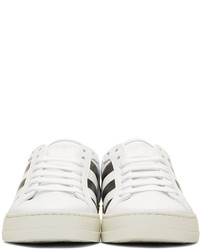 Off-White White Classic Diagonal Sneakers