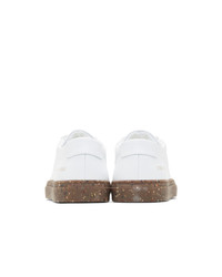 Common Projects White Confetti Achilles Low Sneakers