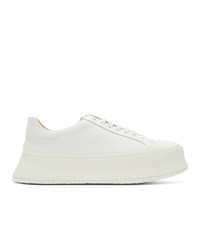 Jil Sander White Connors Sneakers