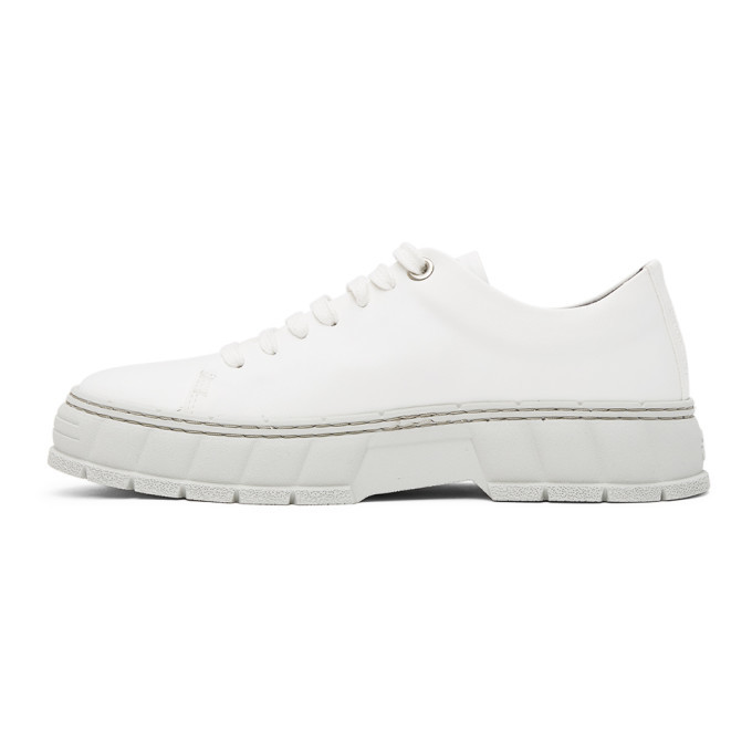 Viron White Corn Leather 2005 Sneakers, $144, SSENSE