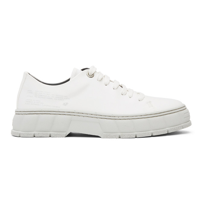 Viron White Corn Leather 2005 Sneakers, $144, SSENSE
