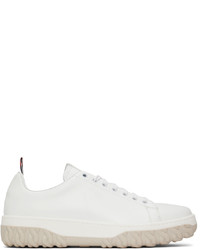 Thom Browne White Court Sneakers