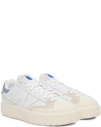 New Balance White Ct302 Sneakers