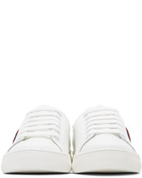 Marc Jacobs White Empire Finger Sneakers