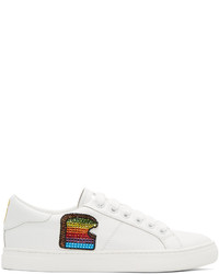 Marc Jacobs White Empire Toast Sneakers
