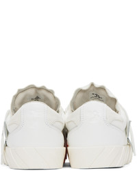 Off-White White Floating Arrow Vulcanized Sneakers