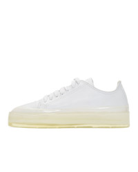 MSGM White Floating Sneakers