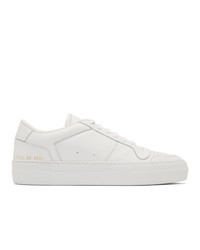Common Projects White Full Court Low Top Sneakers