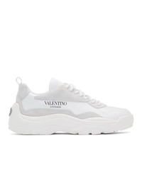Valentino White Garavani Logo Sneakers