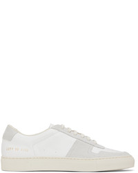 Common Projects White Gray Bball Summer Sneakers