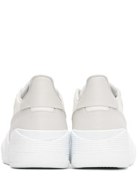 Giuseppe Zanotti White Gray Birel Sneakers