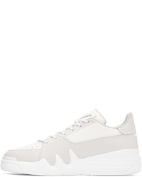 Giuseppe Zanotti White Gray Birel Sneakers