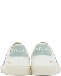 Veja White Green Campo Sneakers