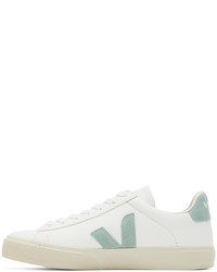 Veja White Green Campo Sneakers