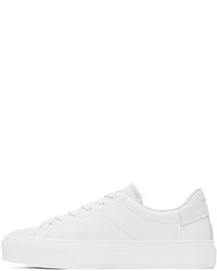 Givenchy White Green City Sport Sneakers
