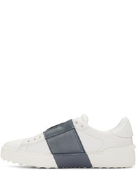 Valentino White Grey Open Sneakers