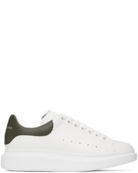 Alexander McQueen White Grey Oversized Sneakers