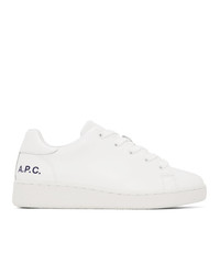 A.P.C. White Hide Sneakers