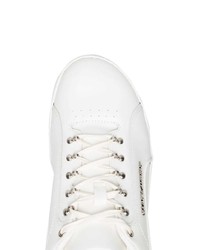 Saint Laurent White Jump Leather Sneakers