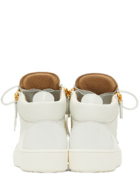 Giuseppe Zanotti White Kriss Sneakers