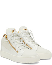 Giuseppe Zanotti White Kriss Sneakers