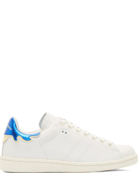 Isabel Marant White Leather Bart Sneakers
