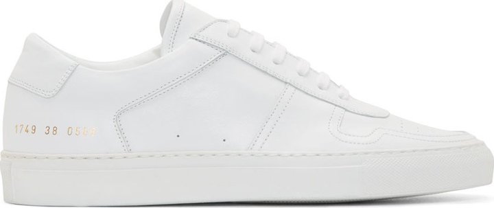 white leather basketball shoes