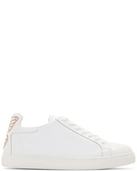 Sophia Webster White Leather Bibi Sneakers