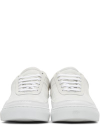 Public School White Leather Brburn Sneakers