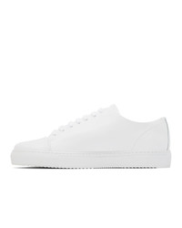 Axel Arigato White Leather Cap Toe Sneakers