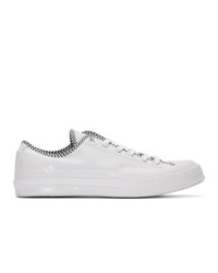 Converse White Leather Chuck 70 Mission V Sneakers