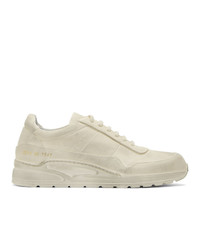 Common Projects White Leather Cross Trainer Sneakers