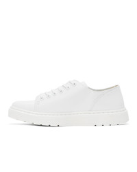 Dr. Martens White Leather Dante Sneakers