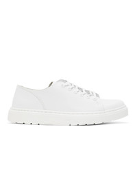 Dr. Martens White Leather Dante Sneakers