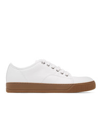 Lanvin White Leather Dbb1 Sneakers
