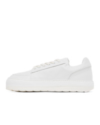 Sunnei White Leather Dreamy Sneakers