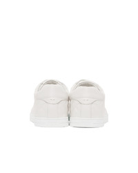 Fendi White Leather Forever Sneakers