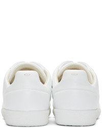 Maison Margiela White Leather Future Low Top Sneakers