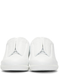 Maison Margiela White Leather Future Low Top Sneakers