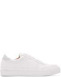 No.288 White Leather Grand Low Top Sneakers